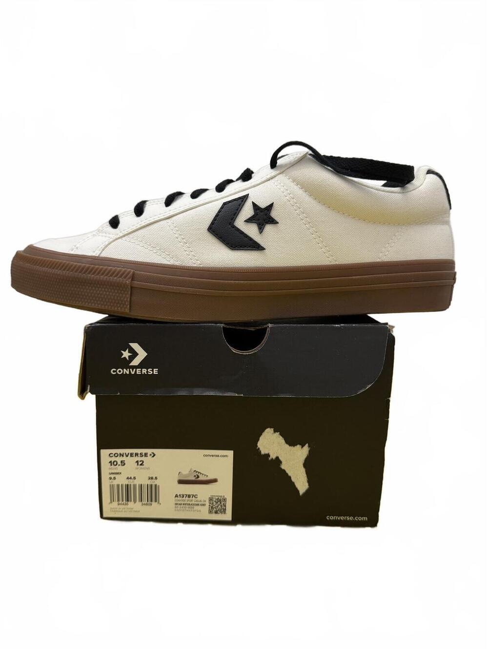 Converse All Star Low Top Sneakers White with Gum Sole
